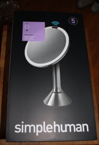 Simple Human Sensor Mirror Review - Box 