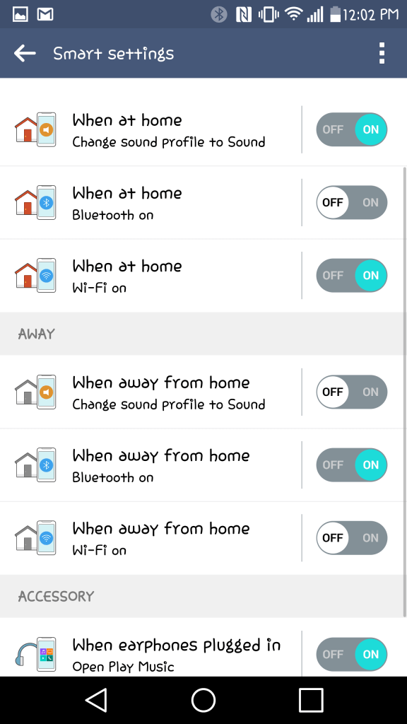 LG G4 Android Smartphone Review - Smart Settings Options - Analie Cruz