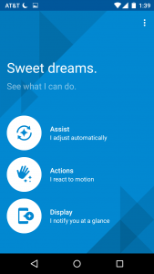 Motorola Moto G 3rd Gen Smartphone Review - Assist Menu- Analie Cruz