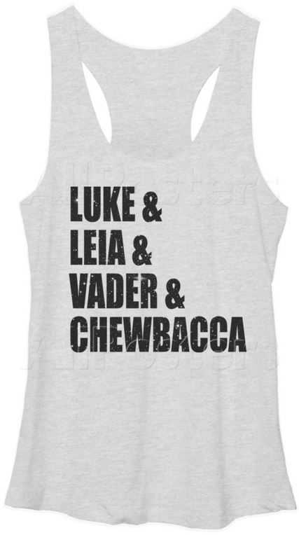 Star Wars Tanktop allposters.com - Holiday Gift Guide - Analie Cruz