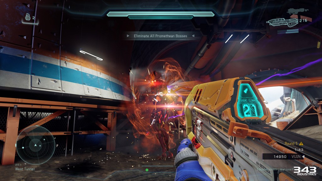 Halo 5 Guardians Warzone Firefight Boss Battle