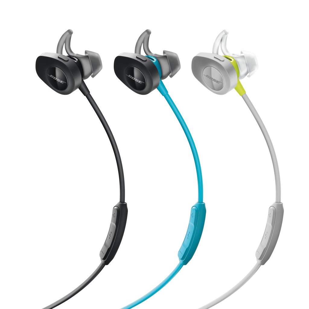 Bose SoundSport Wireless - exercise headphones - colors