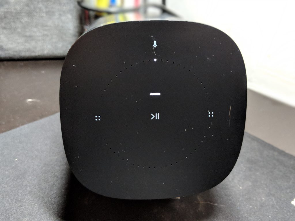 Controls - Sonos One Smart Assistant Speaker Review Controls - Sonos One Smart Assistant Speaker Review