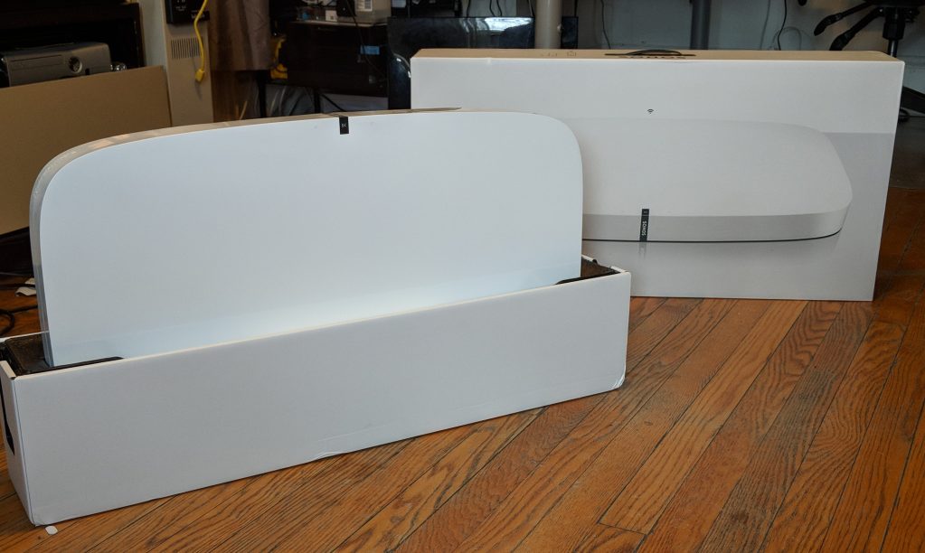Sonos Playbase Review - Packaging Sonos Playbase Review - Packaging