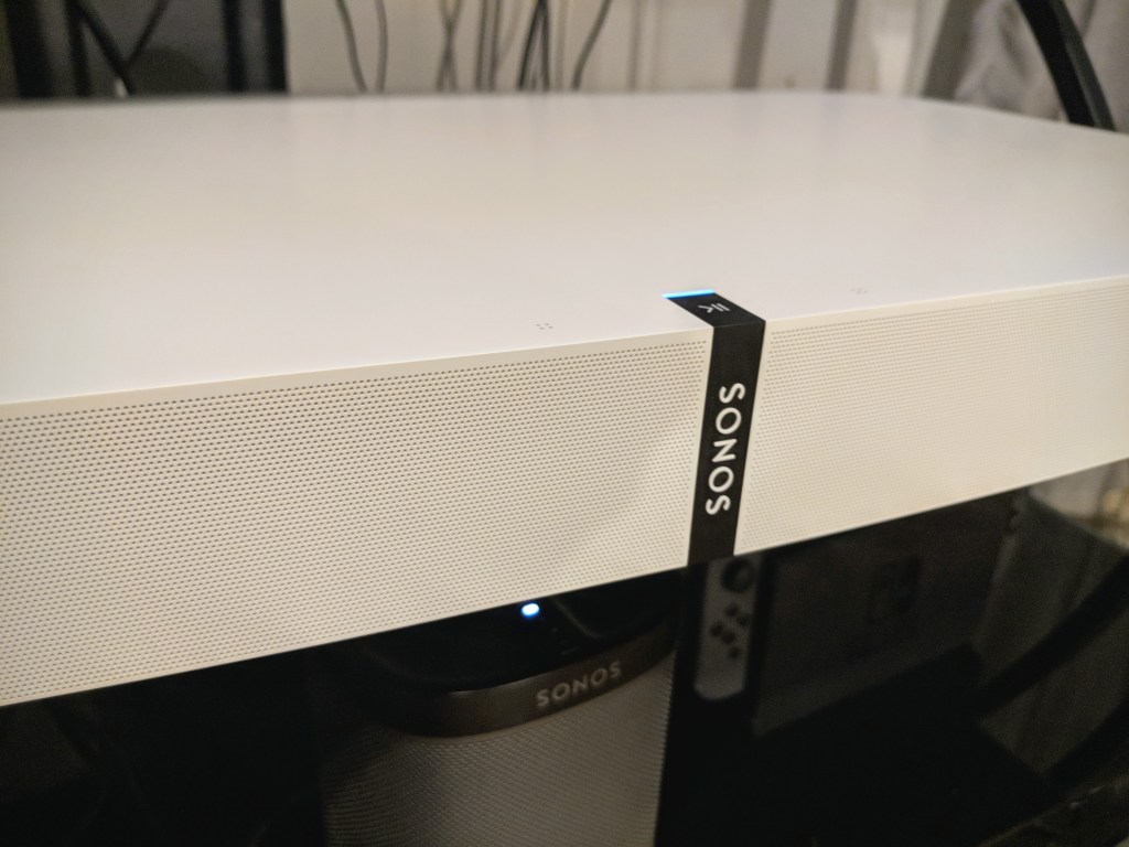 Sonos Playbase- Logo and Controls Sonos Playbase- Logo and Controls