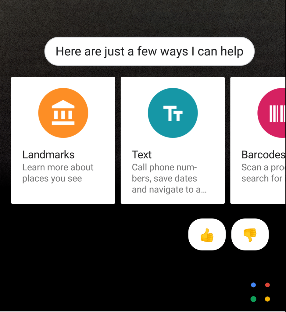 LG G7 ThinQ LGG7 Review - Google Lens -