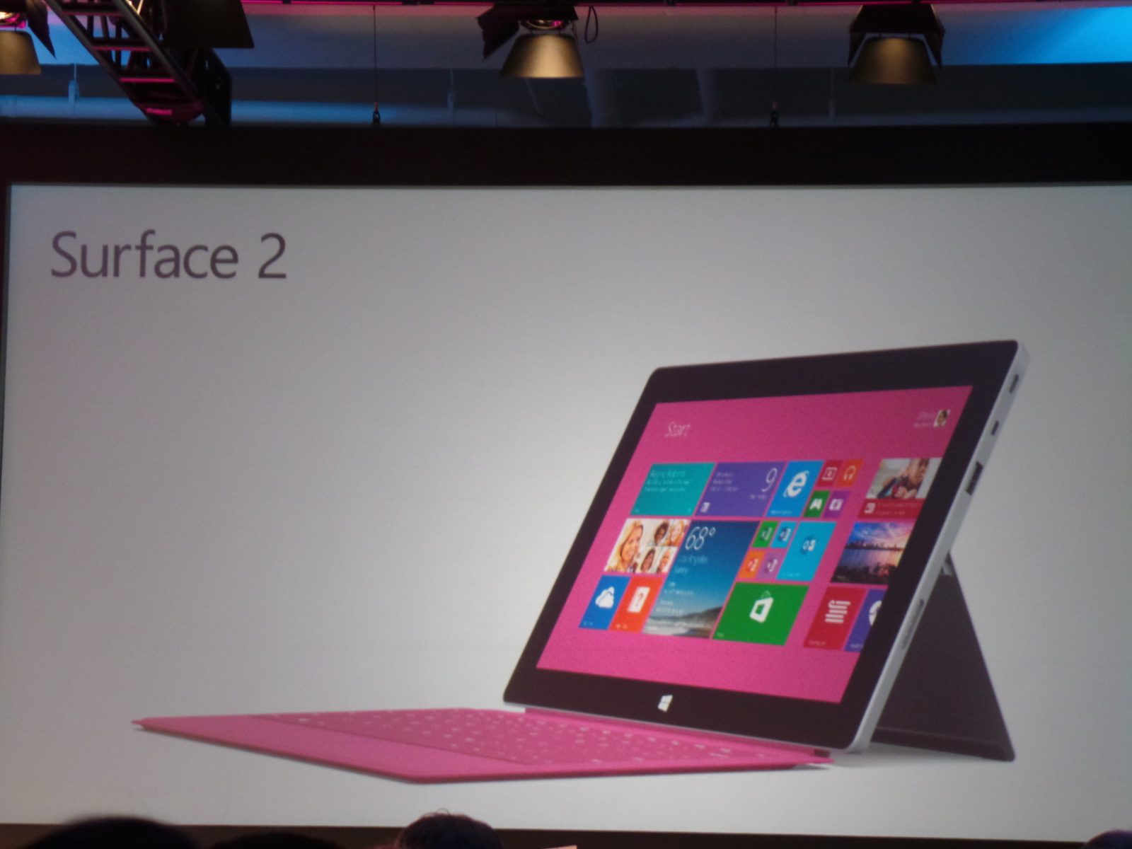 Microsoft Surface 2 Pink Type Cover (Keyboard)