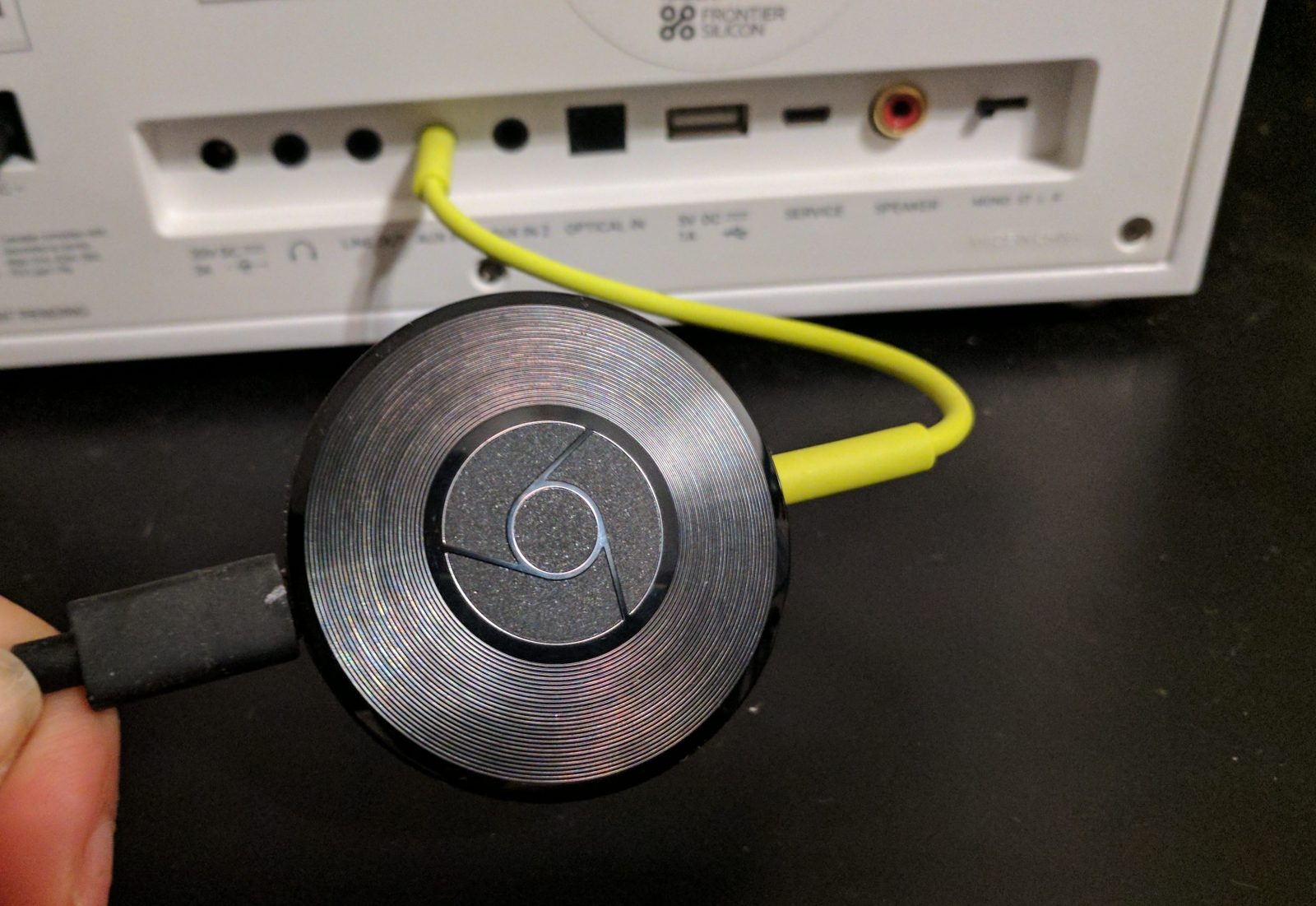 Google Chromecast Audio - Size - Best Buy