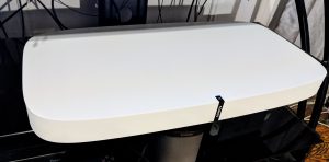 Sonos Playbase on Shelf