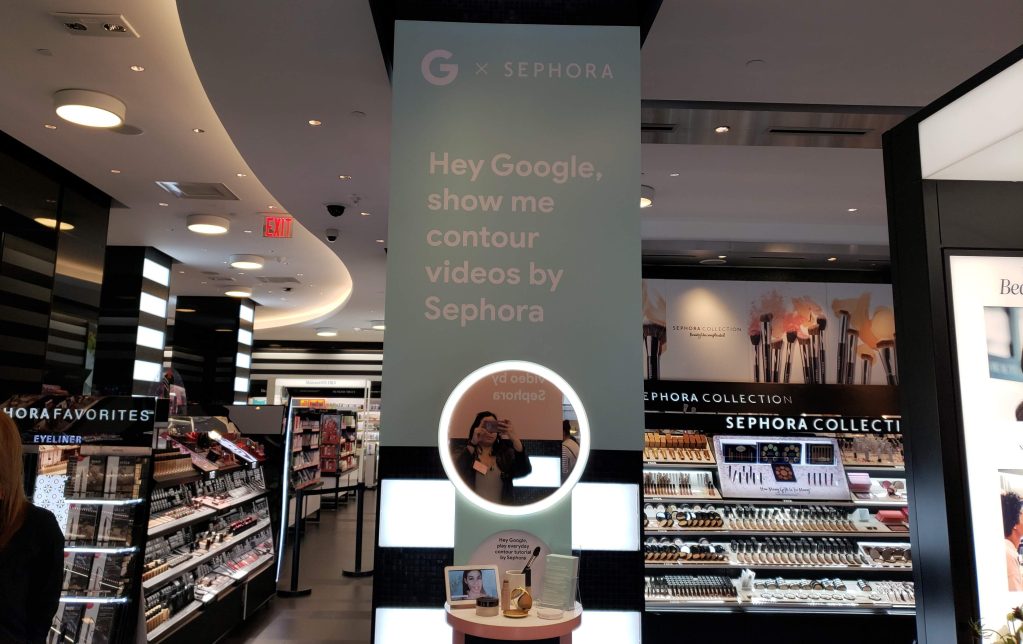 Google x Sephora - Google Home Hub #okgoogle - (1)