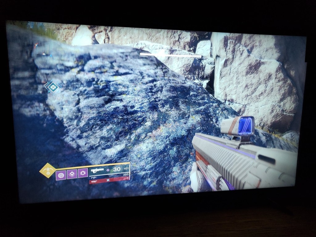 Playing Destiny 2 on Hisense H8E TV