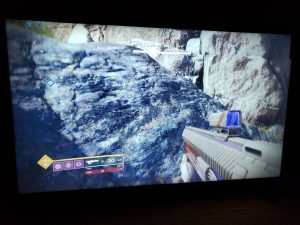 Playing Destiny 2 on Hisense H8E TV