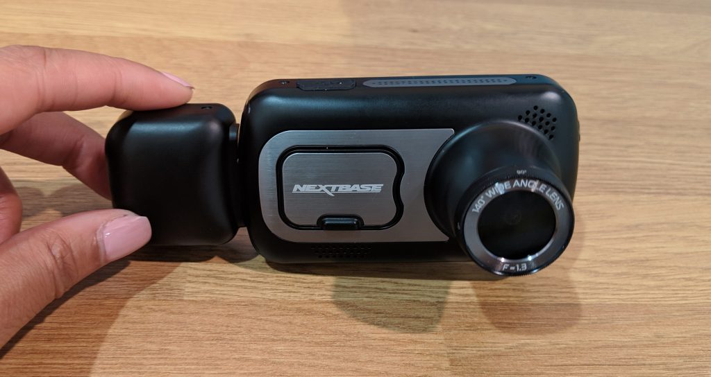 NextBase DashC amera with extra camera module