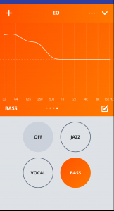 EQ Settings - JBL My JBL Headphones App