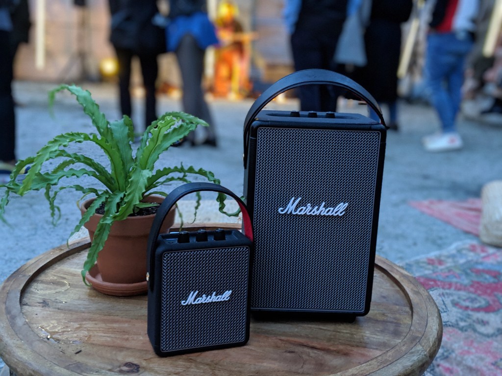 Marshall Stockwell II and Tufton Portable speakers