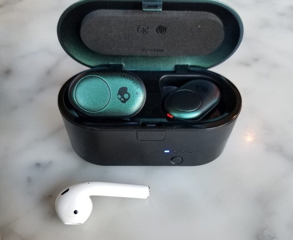 Skullcandy Push True Wireless Earbuds  Charging in Case 